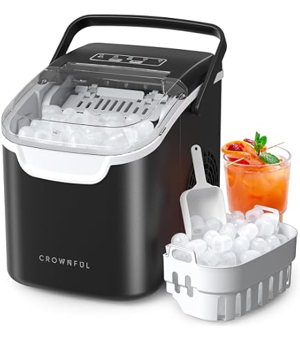 Amazon.co.jp: 405 新型高速自動製氷機 氷ドンドン コンパクト レッド